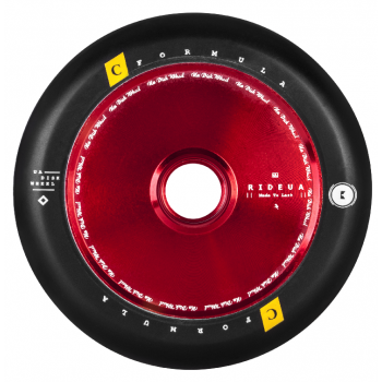 UrbanArtt Primo Hollow Core V2 Wheels 125mm - Red