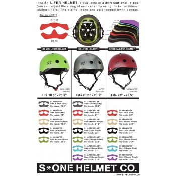 S One Lifer Helmet Sizing Liner