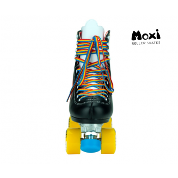 Moxi Rainbow Roller Skates - Black