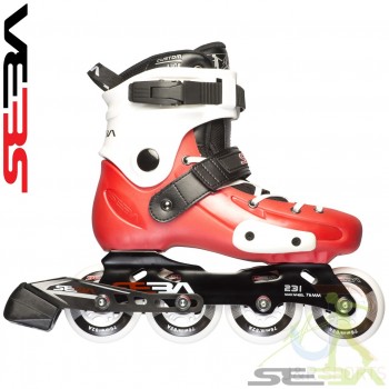 Seba '14 FR Junior Red Adjustable In-Line Skates