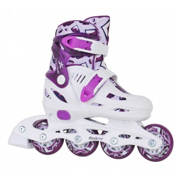 Fun Activ Girls Adjustable Inline Skates - purple