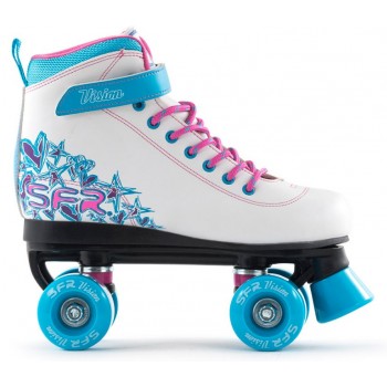 SFR Vision II Quad Roller Skates - White/Blue