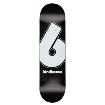 Birdhouse Giant B Logo Skateboard Deck - Black 8.25