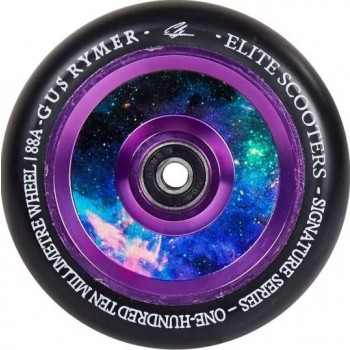 Elite Air Ride Floral Scooter wheels 110mm - Black/Galaxy