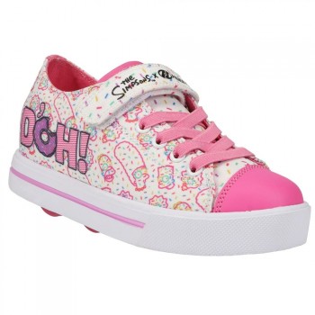 Heelys X Simpsons Snazzy (HES10418) - White/Pink/Lavender