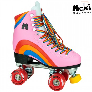 Moxi Rainbow Skates - Bubble Gum Pink