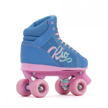 Rio Roller Lumina Quad Skates - Blue/Pink