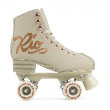 Rio Roller Rose Quad Roller Skates - Cream 