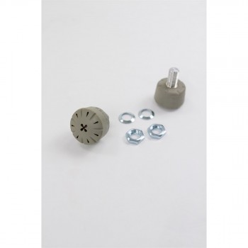 RIO Roller Adjustable Rubber Skate Stoppers - Grey