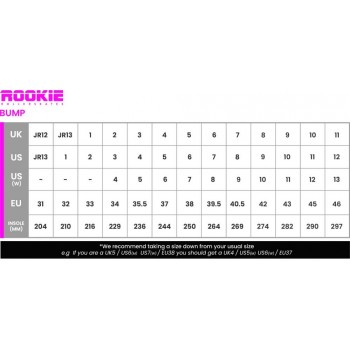Rookie BUMP Rollerdisco Roller Skates - Black