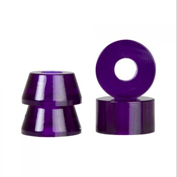 Rookie Bushings 72a Conical & Barrel x2 - Clear Purple