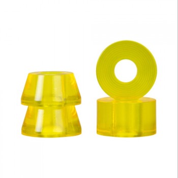 Rookie Bushings 85a Conical & Barrel x2 - Clear Yellow
