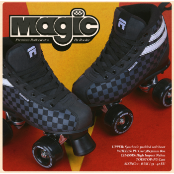 Rookie Quad Skate Rollerskates Magic V2 - Checker – Skatewarehouse