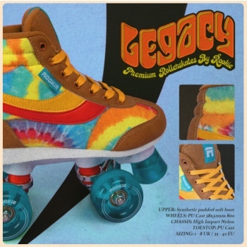 Rookie Legacy Tie Dye Roller Skates