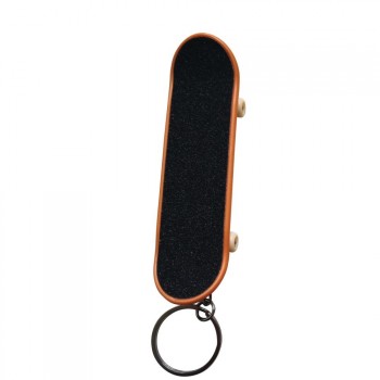 Santa Cruz Slasher Fingerboard Keychain - Black