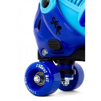 SFR Hurricane IV Adjustable Quad Roller Skates - SHARK 