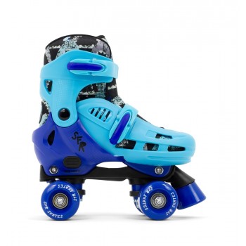 SFR Hurricane IV Adjustable Quad Roller Skates - SHARK 