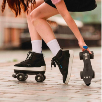 Black S-QUAD Roller Skate Pack