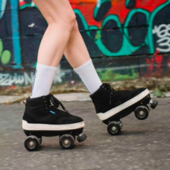 Black S-QUAD Roller Skate Pack