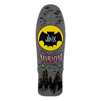 Vision Jinx Mini Skateboard Deck Grey - 9.5