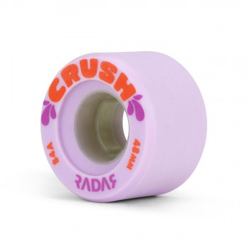 Radar Crush Roller Skate Wheels Lavender 84A (Pack of 4)