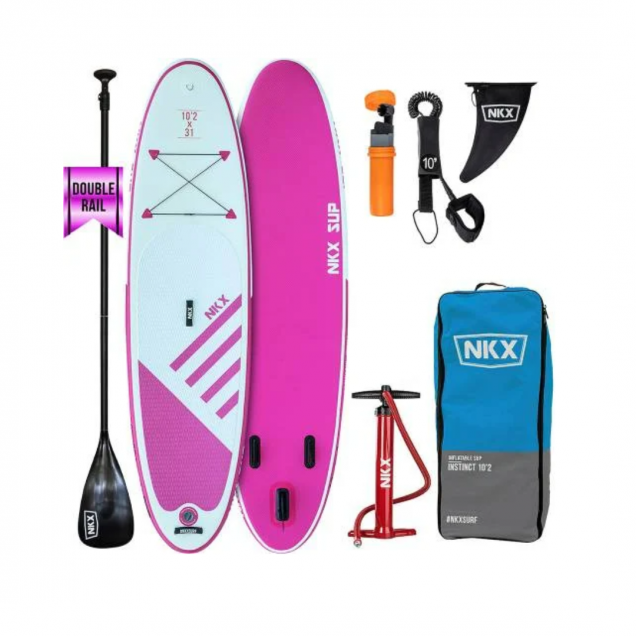 NKX Instinct Inflatable SUP - Pink 10.2