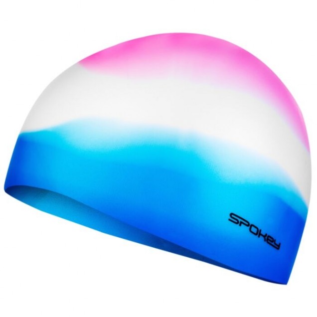 Spokey Silicone swimming cap - Abstract  