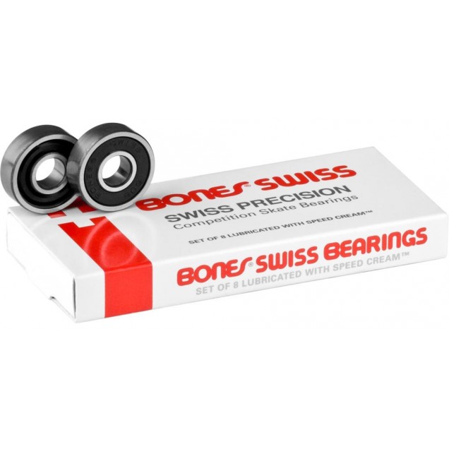 Bones Swiss 608 Original Bearings - Silver 8 mm