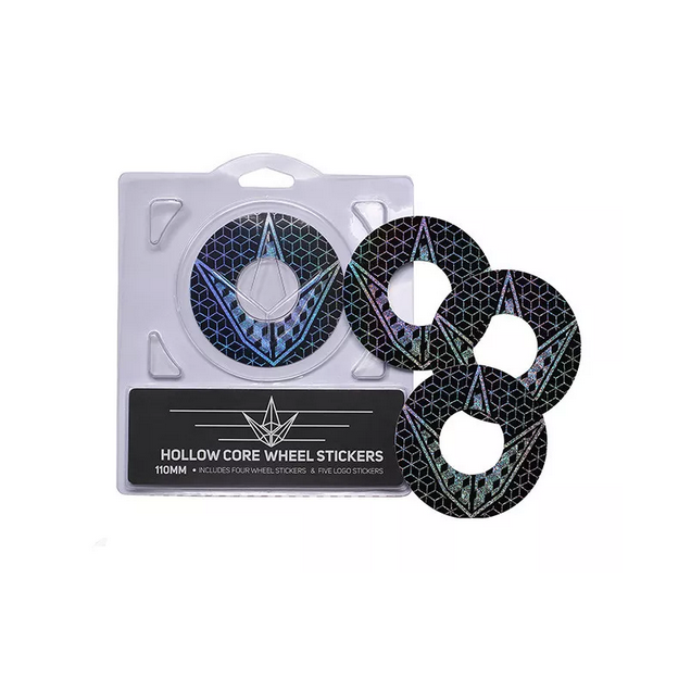 Blunt Hollowcore 110mm Stunt Scooter Wheel Stickers Geo Gosk8