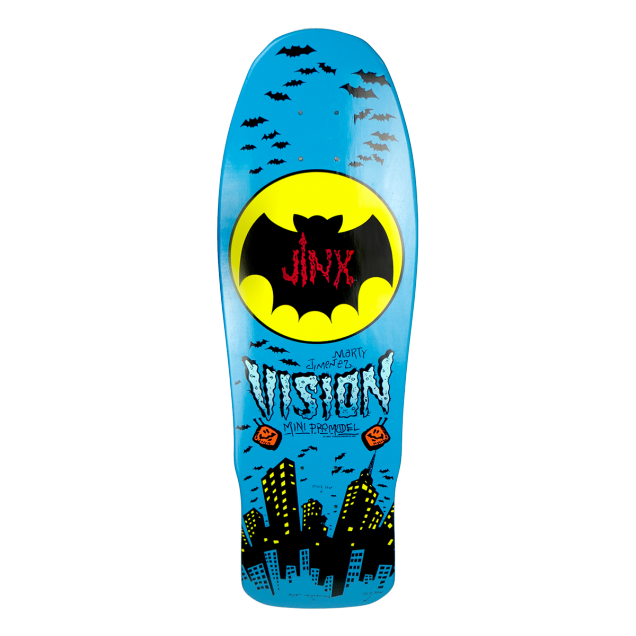 Vision Jinx Mini Skateboard Deck Blue - 9.5