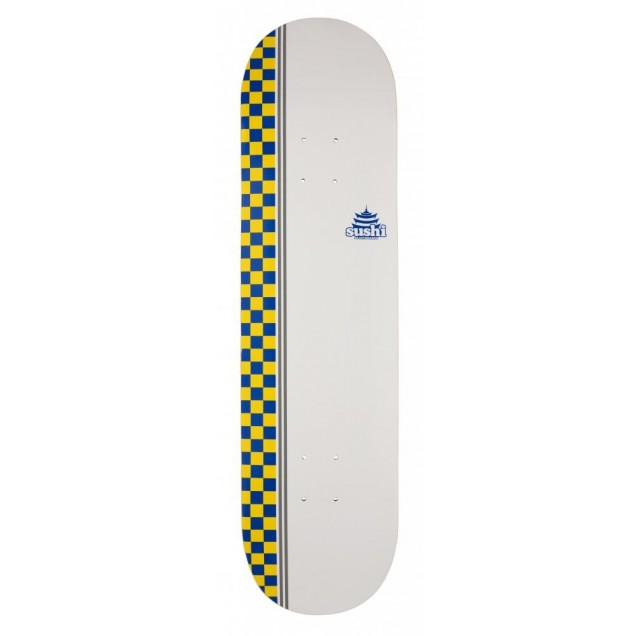 Sushi Checker Logo Skateboard Deck 8.125