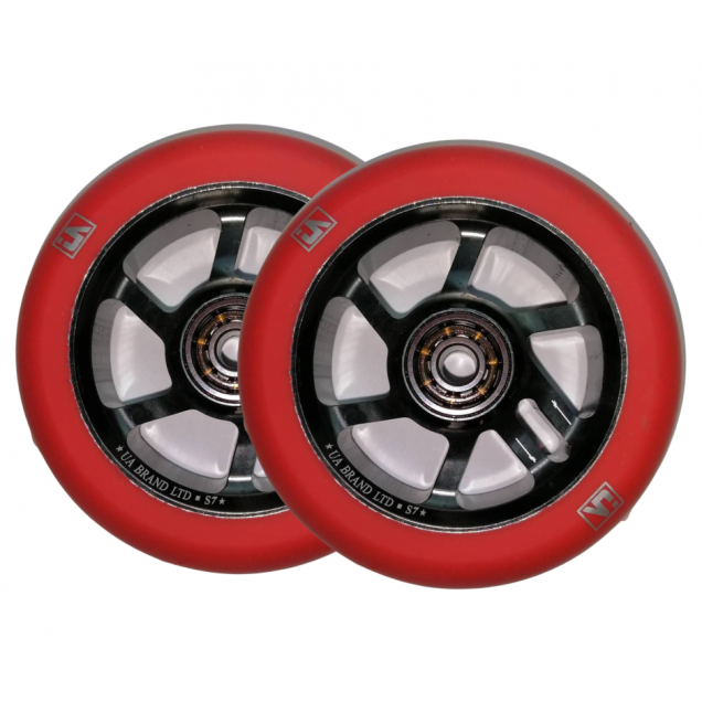 UrbanArtt S7 Scooter  Wheels 100mm - Red/Black