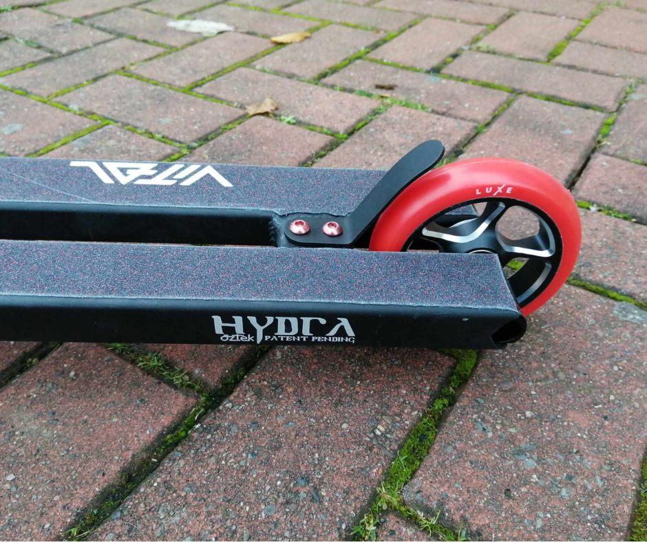 Aztek Hydra Custom Stunt Scooter Black/Red GoSk8