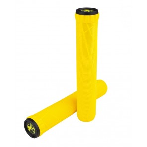 Addict x Eagle Supply OG Scooter Grips - Black/Yellow