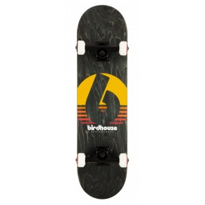 Birdhouse Stage 3 Sunset Complete Skateboard Black 8"