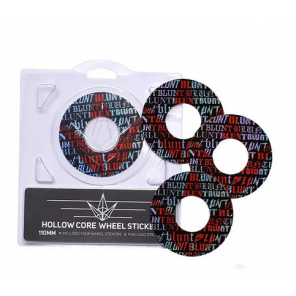 Blunt Hollowcore 120mm Stunt Scooter Wheel Stickers - Font
