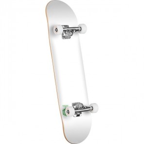 Mini Logo Chevron Detonator Skateboard - White 8.0"