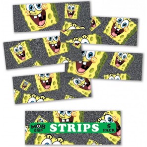 MOB Spongebob Squarepant Head Grip Strips (5 Pack)