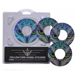 Blunt Hollowcore 110mm Stunt Scooter Wheel Stickers - Owl