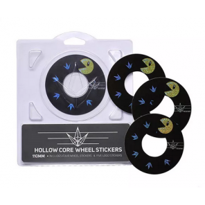 Blunt Hollowcore 110mm Stunt Scooter Wheel Stickers - Pacman
