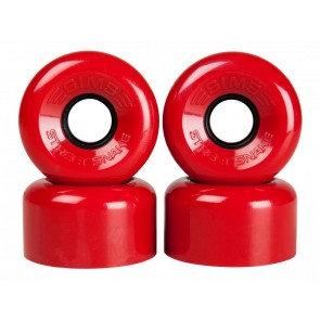 Sims Street Snakes Quad Roller Wheels 78a (pk 4) - Red