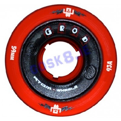 Atom G-Rod Wheels Red 93A 2014