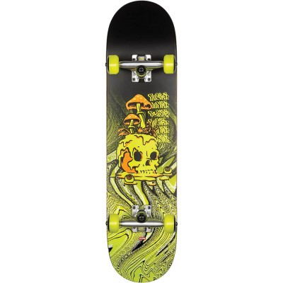 Globe G1 Nature Walk Black/Toxic Yellow Skateboard - 8.125"