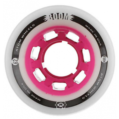 Atom Boom Wheels Slim Pink Firm Hybrid 