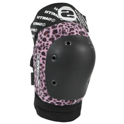 Leopard  Smith Scabs Elite Knee Pads - Pink