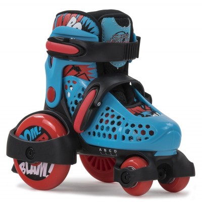 SFR Stomper Kids Skates - Blue/Red