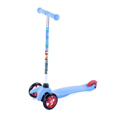 Spokey Kids 3 Wheel Scooter - Blue