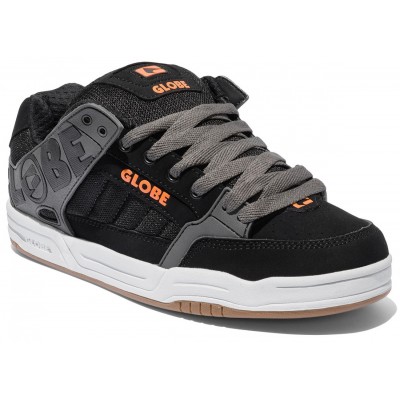 Globe Tilt Shoes - Black/Charcoal/Orange