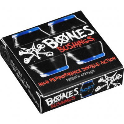 Bones Wheels Bushing 81a Hard Hardcore - Black/Blue