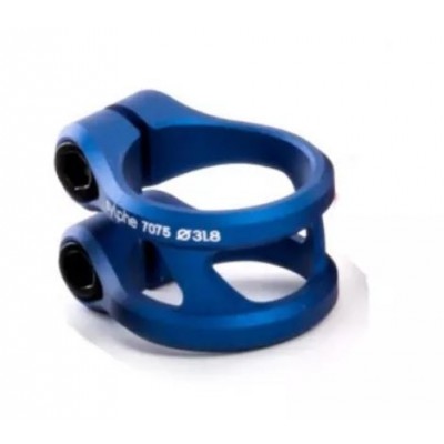 Ethic DTC Sylphe Double Scooter Clamp 31.8 mm - Blue
